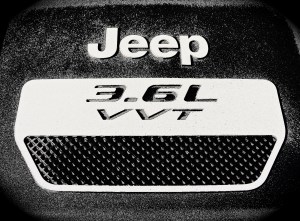 Jeep Wrangler power - 3.6 liter V-6 - tested in Rocky Mt. Nat'l Park, CO.