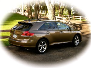 Toyota's 2012 Venza has styling that suits me - taken in October of 2011.